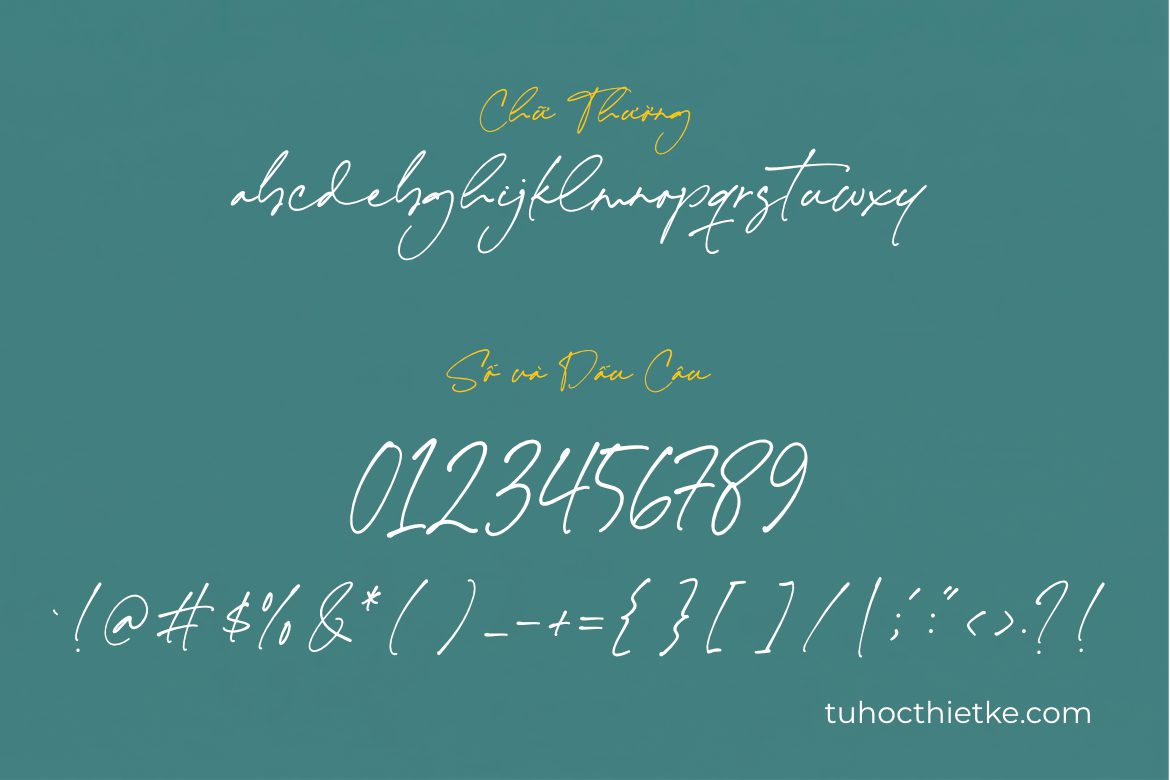Font Chữ Việt Hóa