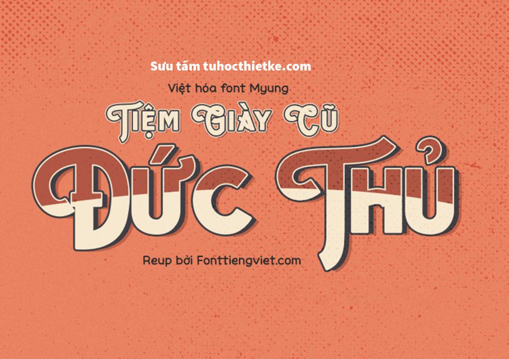 font hoài cổ việt hóa