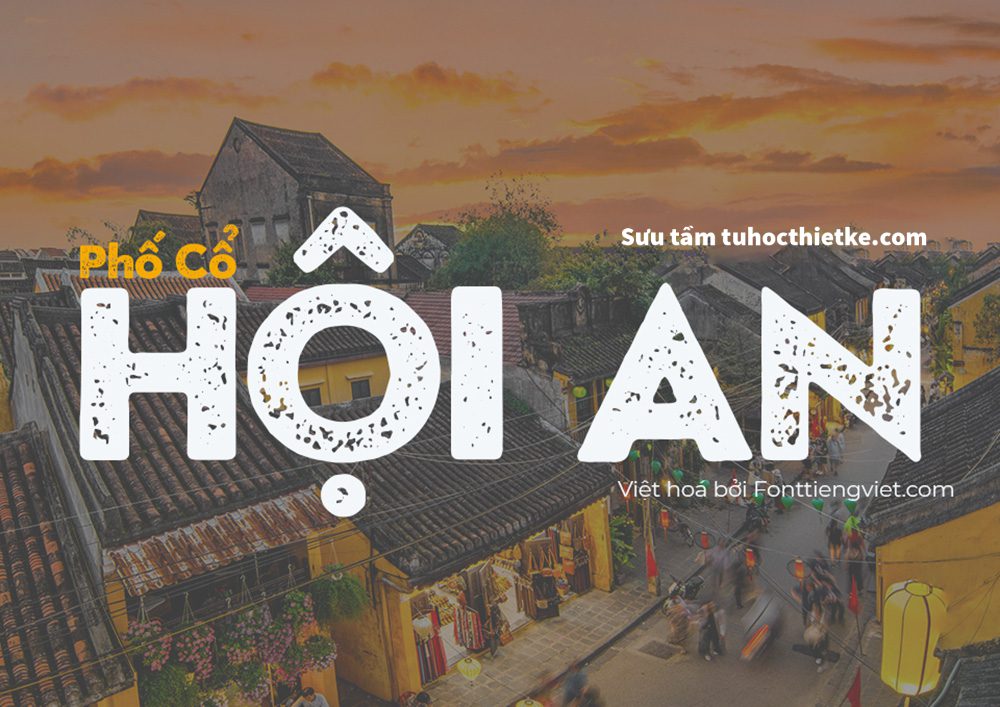 font hoài cổ việt hóa